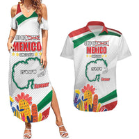 Gulf Of Mexico Since 1550 Couples Matching Summer Maxi Dress and Hawaiian Shirt Golfo De Mexico Forever