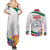 Gulf Of Mexico Since 1550 Couples Matching Summer Maxi Dress and Long Sleeve Button Shirt Golfo De Mexico Forever