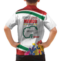 Gulf Of Mexico Since 1550 Family Matching Long Sleeve Bodycon Dress and Hawaiian Shirt Golfo De Mexico Forever