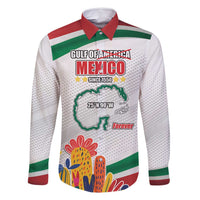 Gulf Of Mexico Since 1550 Family Matching Long Sleeve Bodycon Dress and Hawaiian Shirt Golfo De Mexico Forever