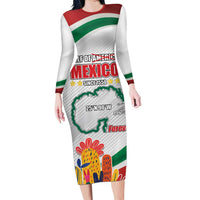 Gulf Of Mexico Since 1550 Family Matching Long Sleeve Bodycon Dress and Hawaiian Shirt Golfo De Mexico Forever