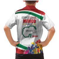 Gulf Of Mexico Since 1550 Family Matching Mermaid Dress and Hawaiian Shirt Golfo De Mexico Forever