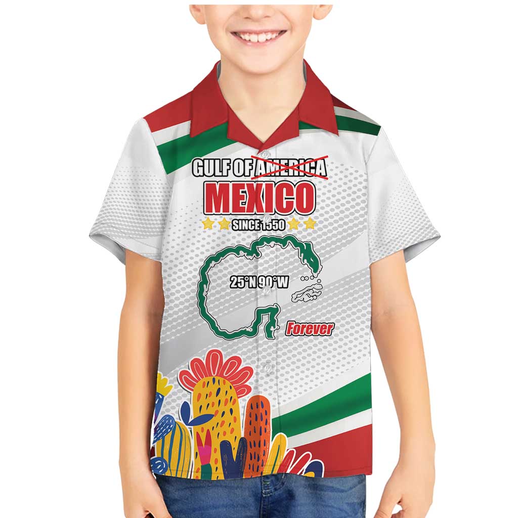 Gulf Of Mexico Since 1550 Family Matching Mermaid Dress and Hawaiian Shirt Golfo De Mexico Forever