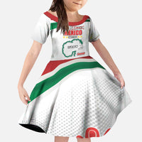 Gulf Of Mexico Since 1550 Family Matching Off The Shoulder Long Sleeve Dress and Hawaiian Shirt Golfo De Mexico Forever