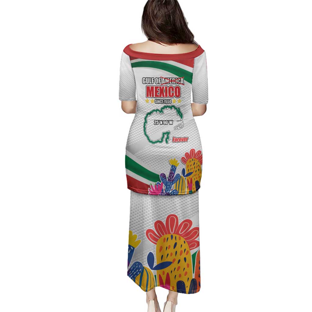 Gulf Of Mexico Since 1550 Family Matching Puletasi and Hawaiian Shirt Golfo De Mexico Forever