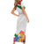 Gulf Of Mexico Since 1550 Family Matching Short Sleeve Bodycon Dress and Hawaiian Shirt Golfo De Mexico Forever