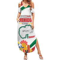 Gulf Of Mexico Since 1550 Family Matching Summer Maxi Dress and Hawaiian Shirt Golfo De Mexico Forever