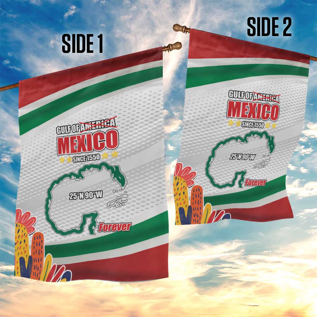 Gulf Of Mexico Since 1550 Garden Flag Golfo De Mexico Forever