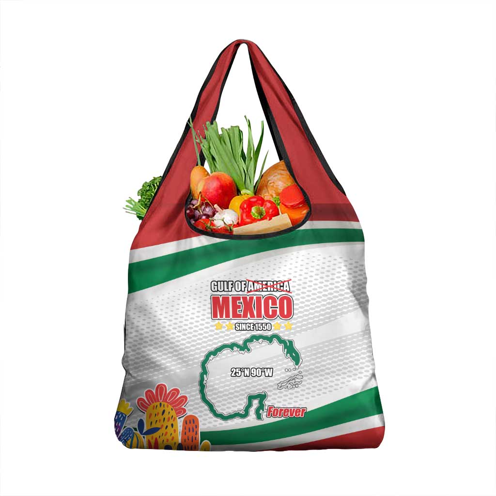 Gulf Of Mexico Since 1550 Grocery Bag Golfo De Mexico Forever