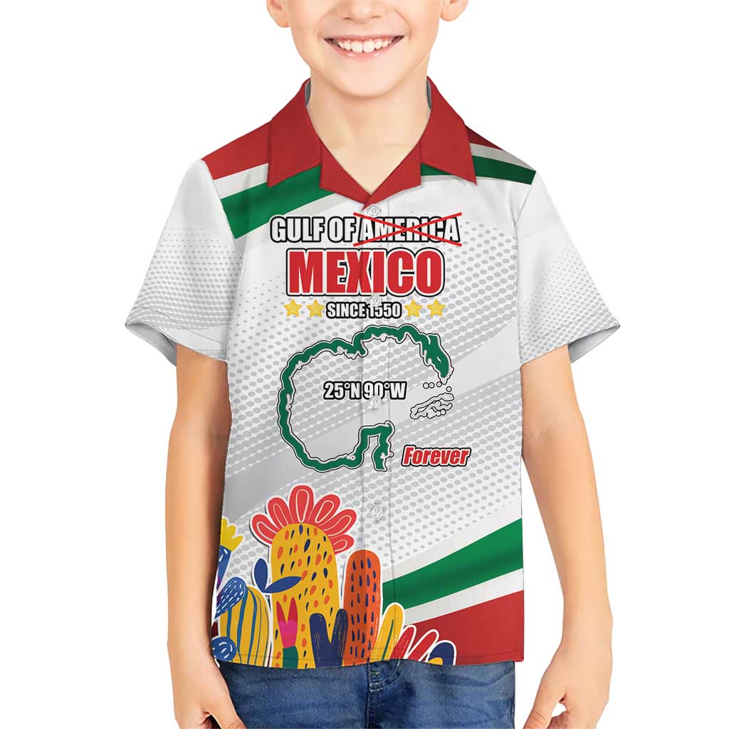 Gulf Of Mexico Since 1550 Kid Hawaiian Shirt Golfo De Mexico Forever