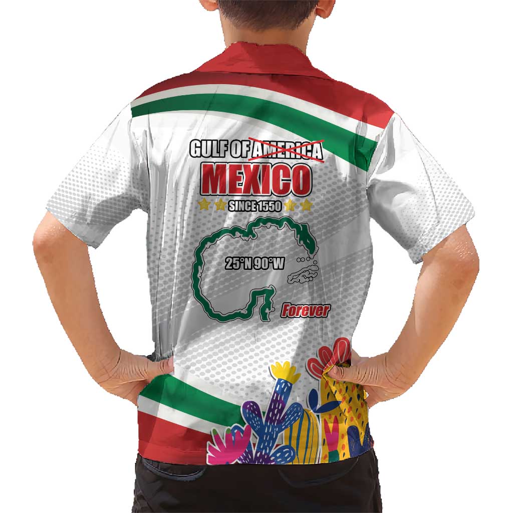 Gulf Of Mexico Since 1550 Kid Hawaiian Shirt Golfo De Mexico Forever