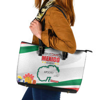 Gulf Of Mexico Since 1550 Leather Tote Bag Golfo De Mexico Forever