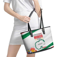 Gulf Of Mexico Since 1550 Leather Tote Bag Golfo De Mexico Forever