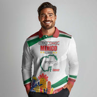 Gulf Of Mexico Since 1550 Long Sleeve Polo Shirt Golfo De Mexico Forever