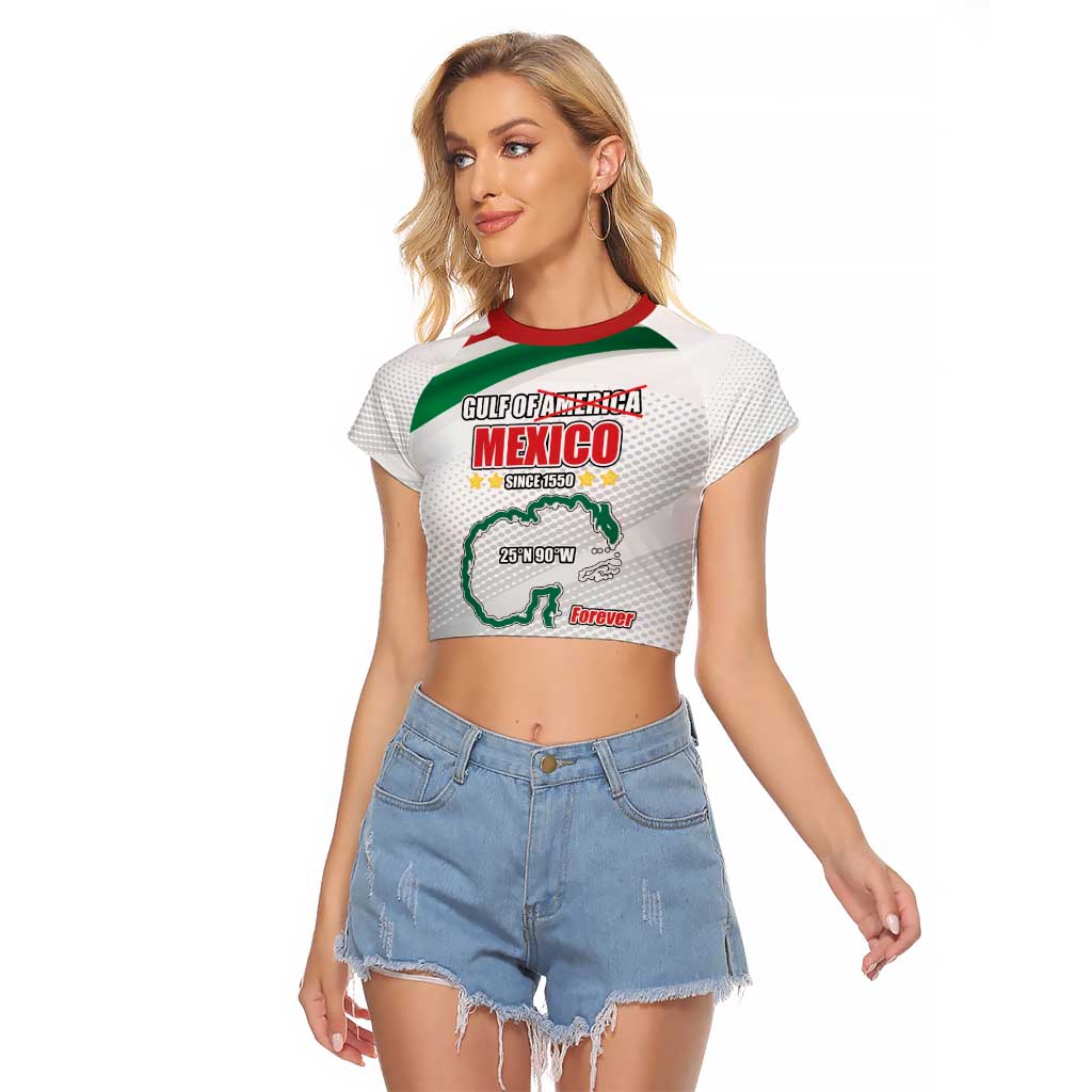 Gulf Of Mexico Since 1550 Raglan Cropped T Shirt Golfo De Mexico Forever
