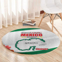 Gulf Of Mexico Since 1550 Round Carpet Golfo De Mexico Forever