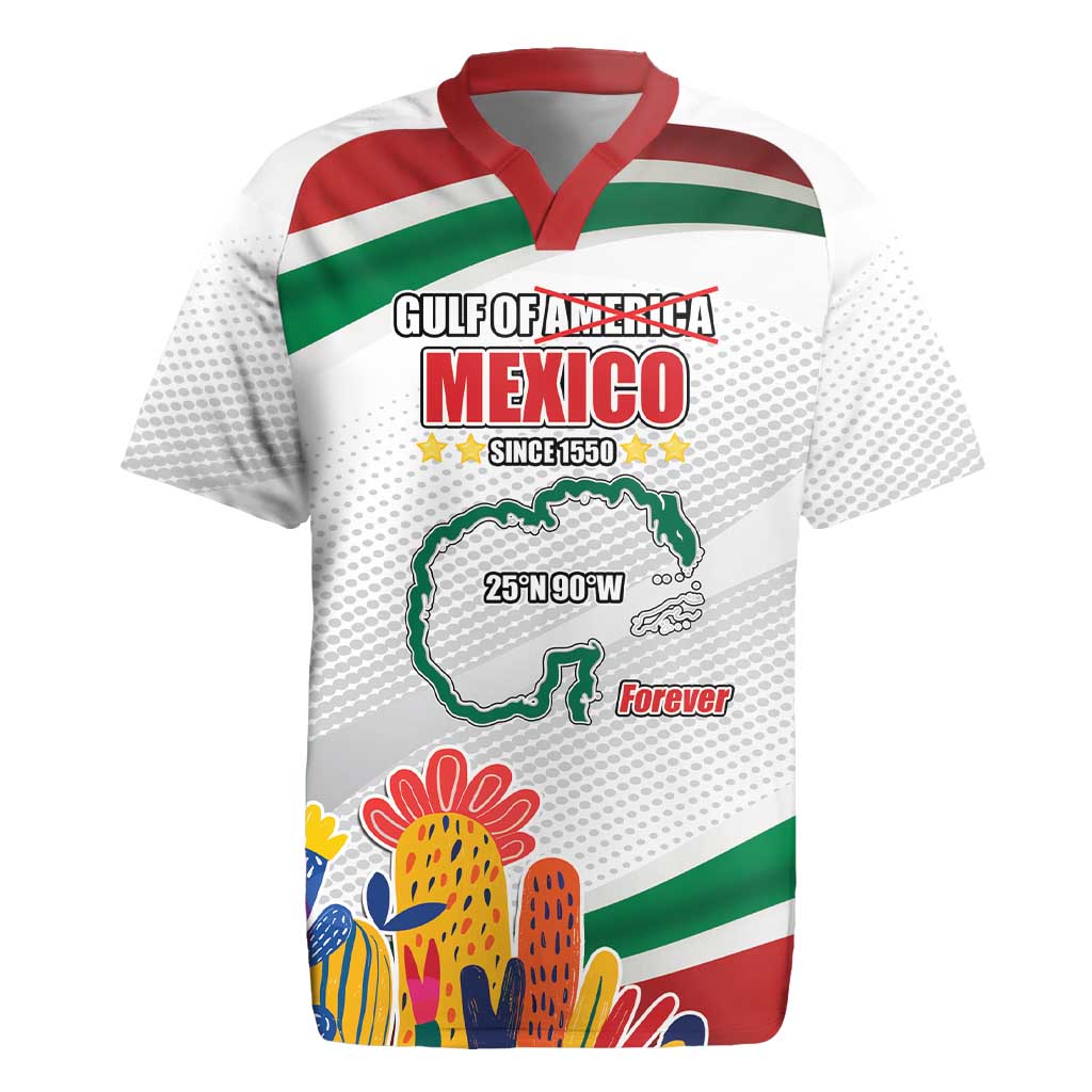 Gulf Of Mexico Since 1550 Rugby Jersey Golfo De Mexico Forever