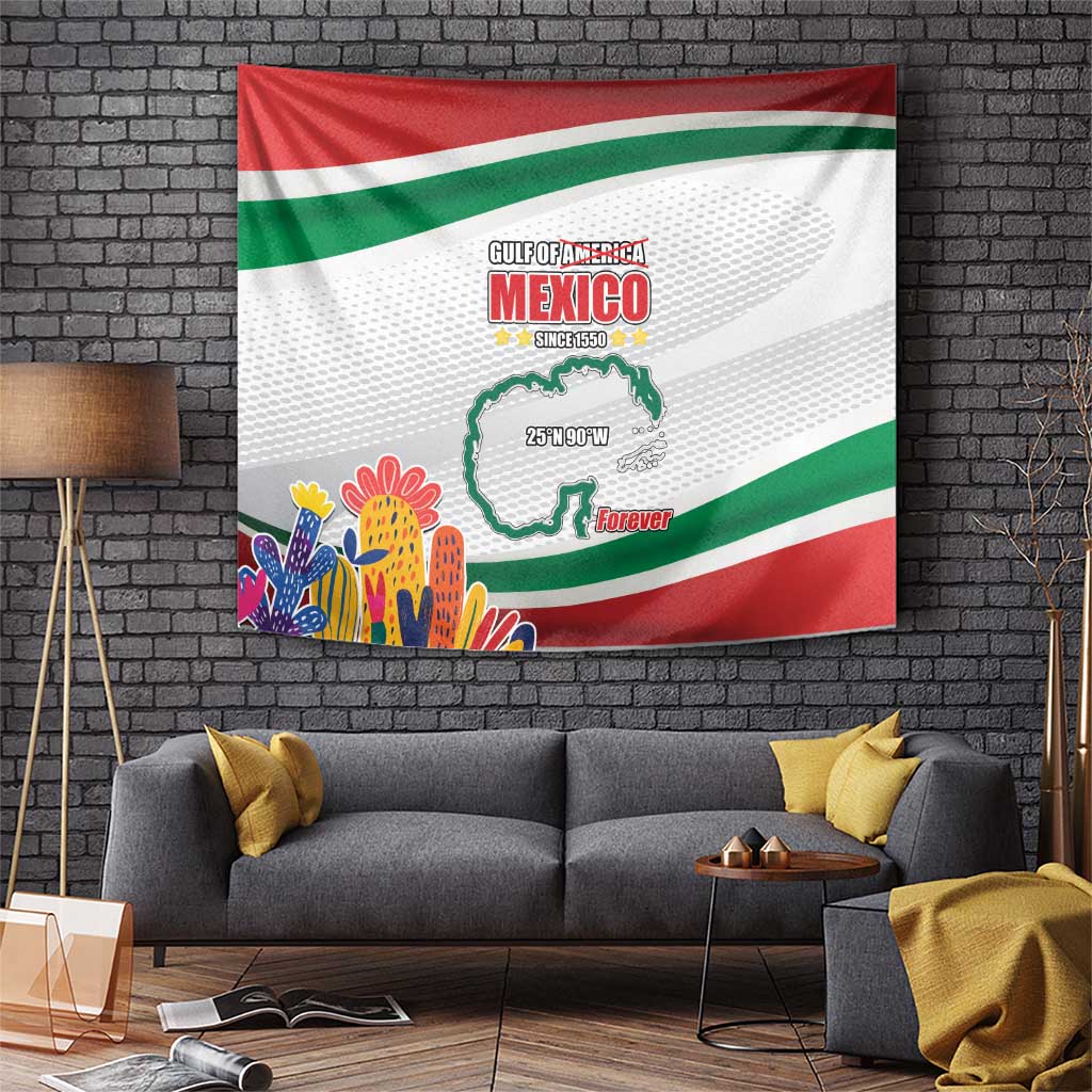 Gulf Of Mexico Since 1550 Tapestry Golfo De Mexico Forever