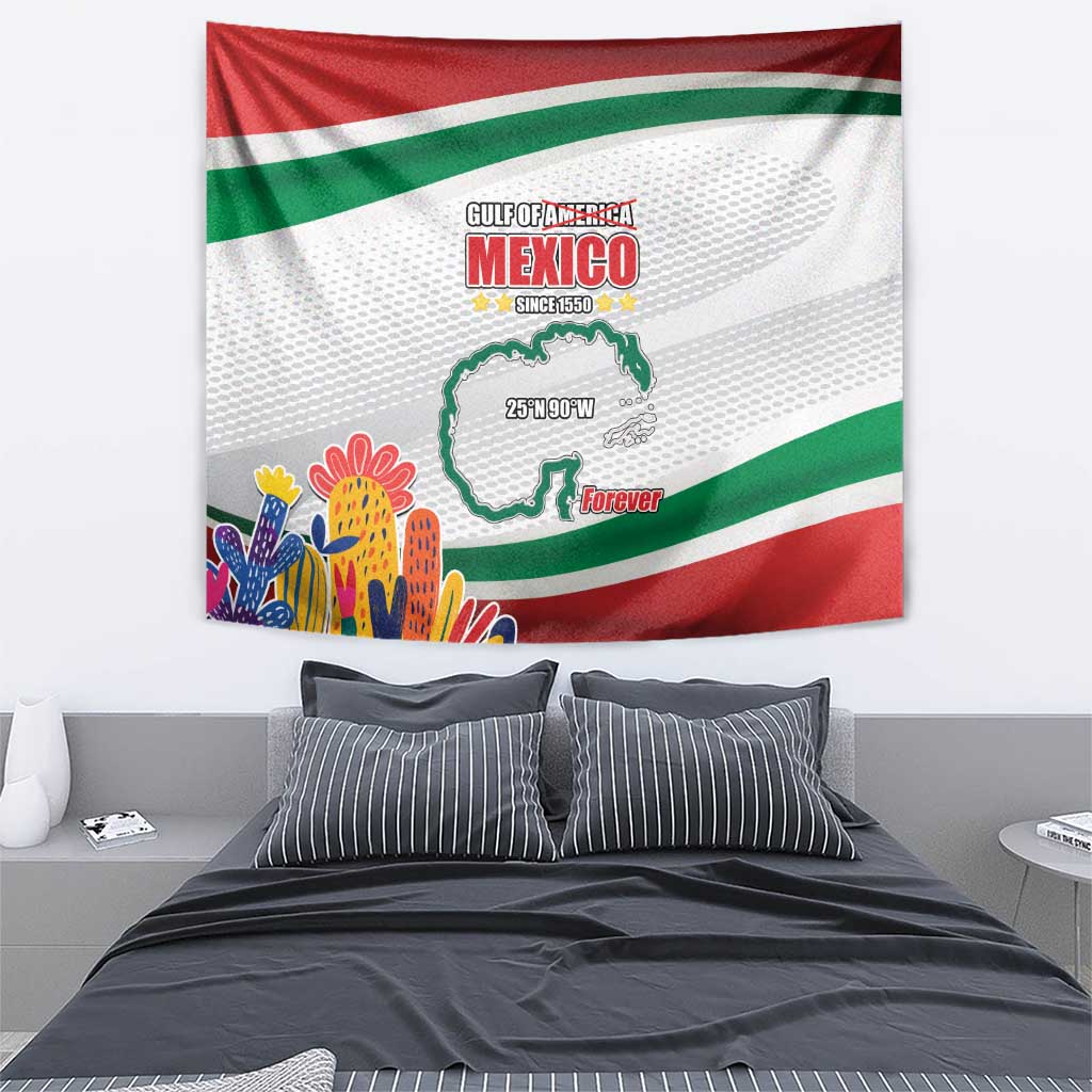 Gulf Of Mexico Since 1550 Tapestry Golfo De Mexico Forever