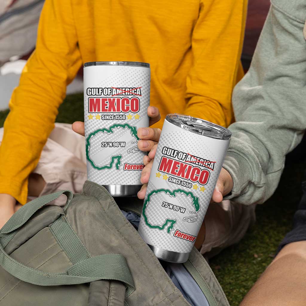 Gulf Of Mexico Since 1550 Tumbler Cup Golfo De Mexico Forever