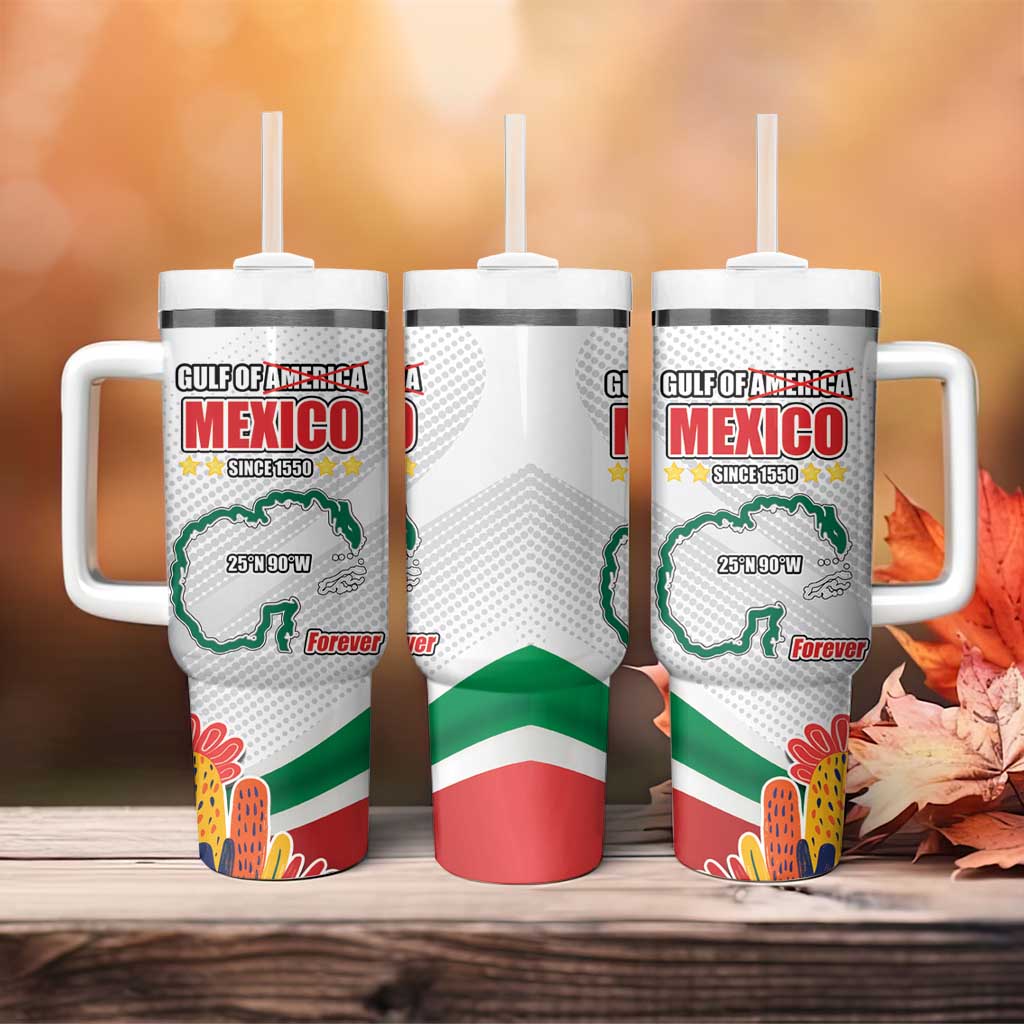 Gulf Of Mexico Since 1550 Tumbler With Handle Golfo De Mexico Forever