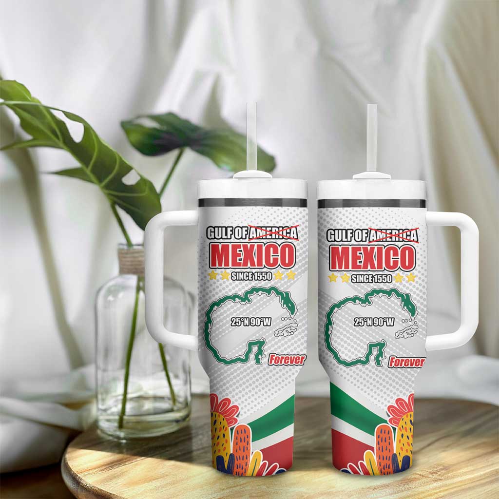 Gulf Of Mexico Since 1550 Tumbler With Handle Golfo De Mexico Forever
