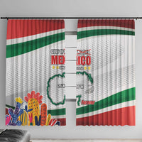 Gulf Of Mexico Since 1550 Window Curtain Golfo De Mexico Forever