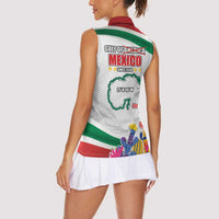 Gulf Of Mexico Since 1550 Women Sleeveless Polo Shirt Golfo De Mexico Forever