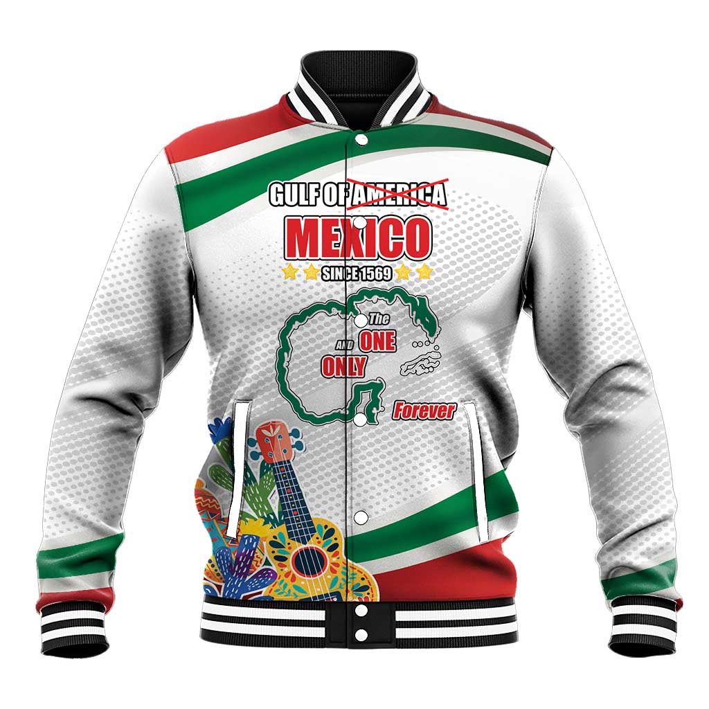 Gulf Of Mexico Since 1569 Baseball Jacket Golfo De Mexico The One and Only LT17