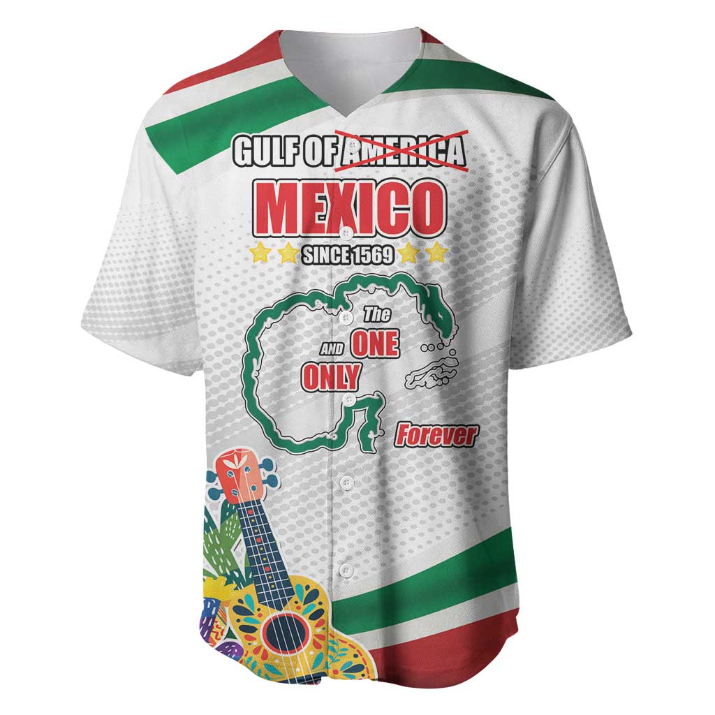 Gulf Of Mexico Since 1569 Baseball Jersey Golfo De Mexico The One and Only LT17