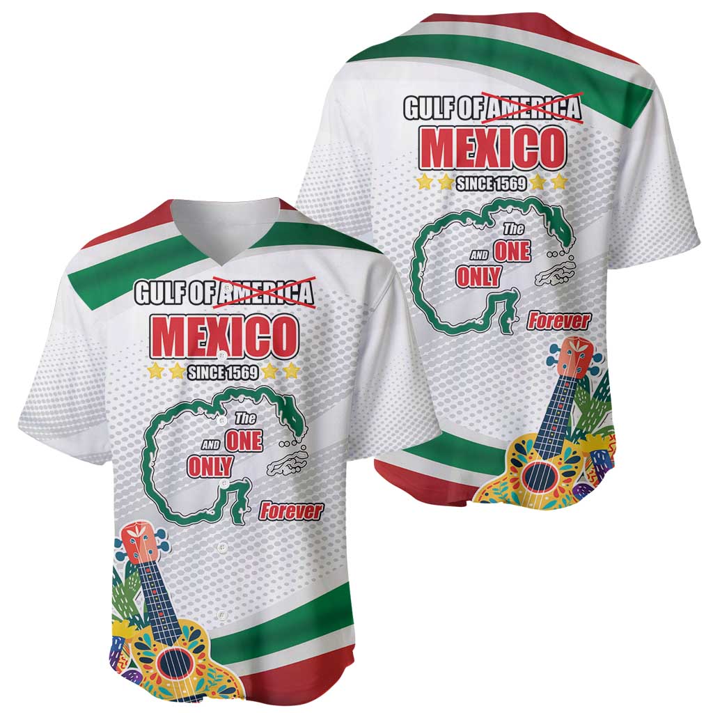 Gulf Of Mexico Since 1569 Baseball Jersey Golfo De Mexico The One and Only LT17