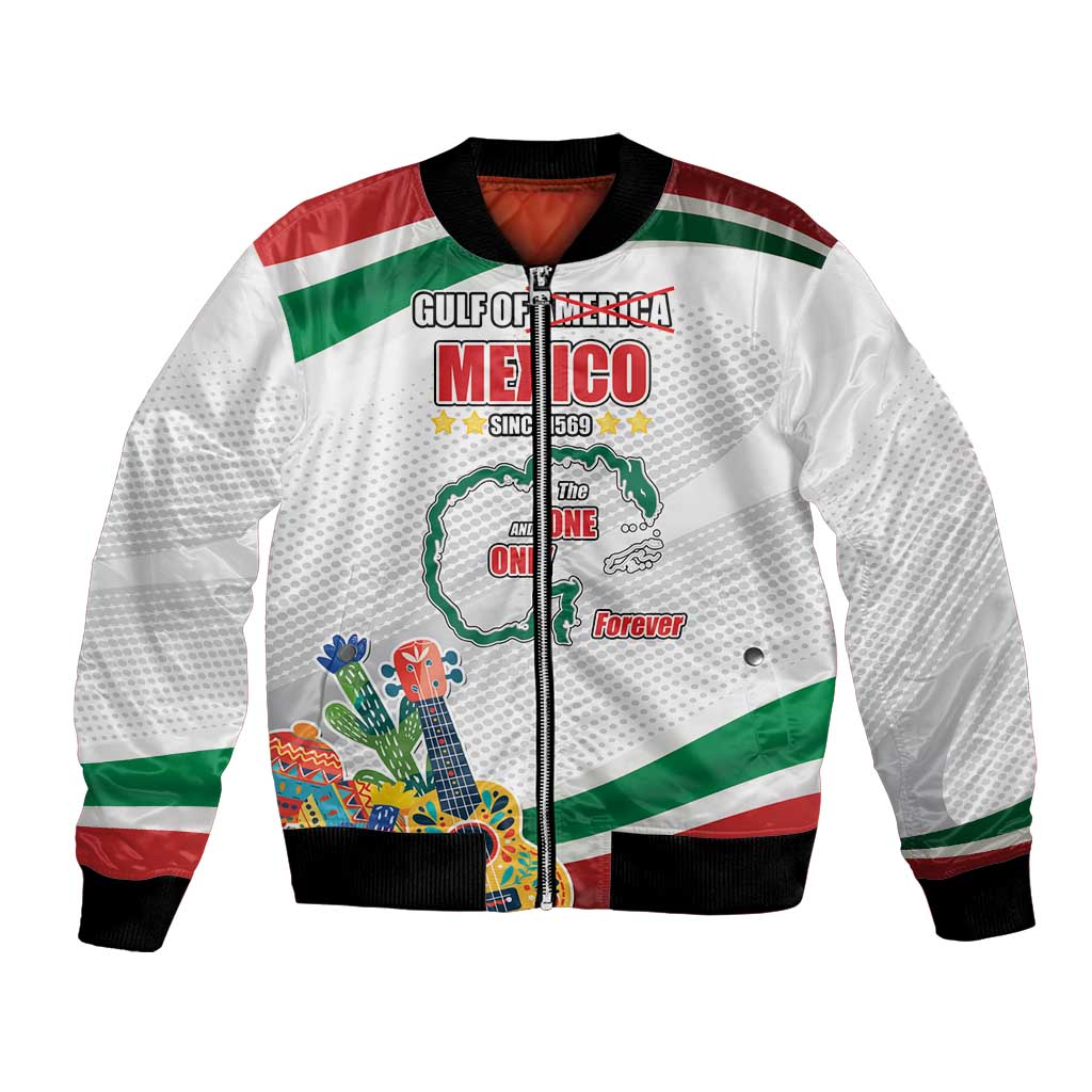 Gulf Of Mexico Since 1569 Bomber Jacket Golfo De Mexico The One and Only LT17