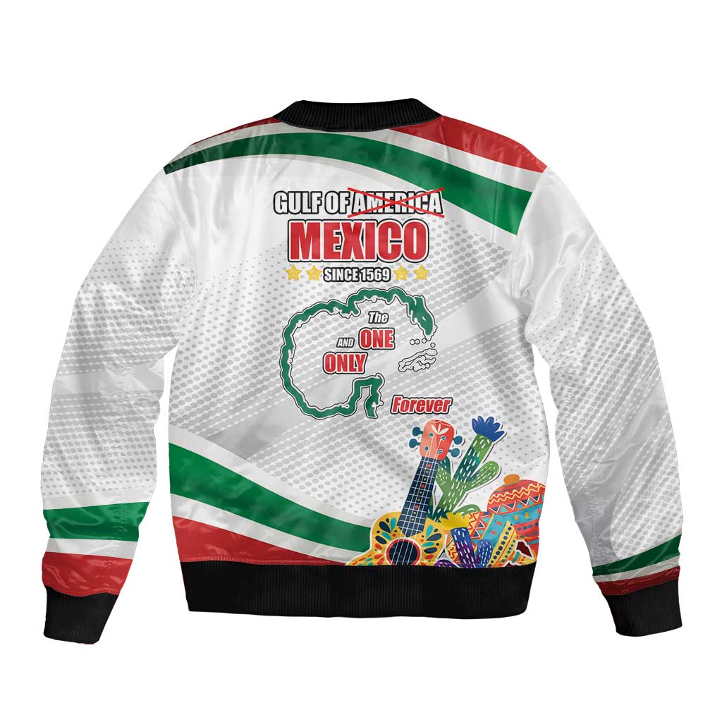 Gulf Of Mexico Since 1569 Bomber Jacket Golfo De Mexico The One and Only LT17