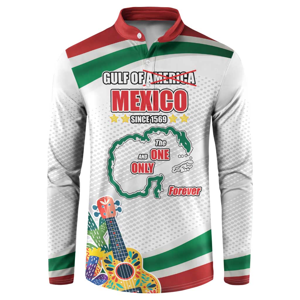 Gulf Of Mexico Since 1569 Button Sweatshirt Golfo De Mexico The One and Only LT17
