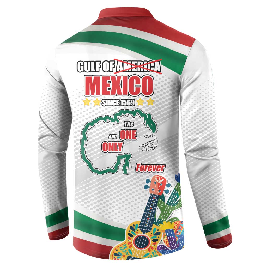 Gulf Of Mexico Since 1569 Button Sweatshirt Golfo De Mexico The One and Only LT17