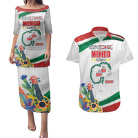 Gulf Of Mexico Since 1569 Couples Matching Puletasi and Hawaiian Shirt Golfo De Mexico The One and Only LT17