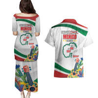 Gulf Of Mexico Since 1569 Couples Matching Puletasi and Hawaiian Shirt Golfo De Mexico The One and Only LT17