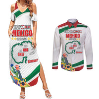 Gulf Of Mexico Since 1569 Couples Matching Summer Maxi Dress and Long Sleeve Button Shirt Golfo De Mexico The One and Only LT17