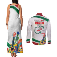 Gulf Of Mexico Since 1569 Couples Matching Tank Maxi Dress and Long Sleeve Button Shirt Golfo De Mexico The One and Only LT17