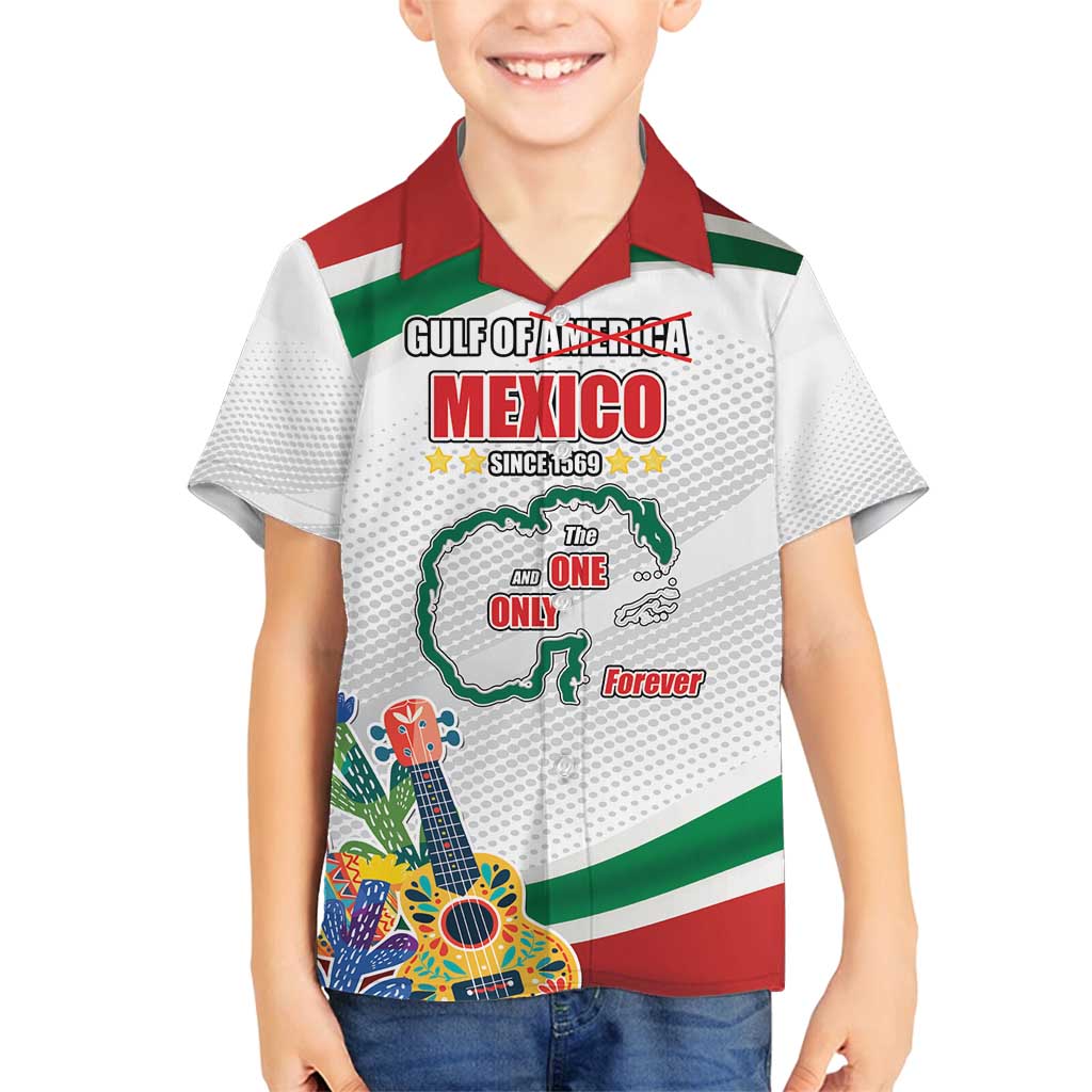 Gulf Of Mexico Since 1569 Family Matching Long Sleeve Bodycon Dress and Hawaiian Shirt Golfo De Mexico The One and Only LT17