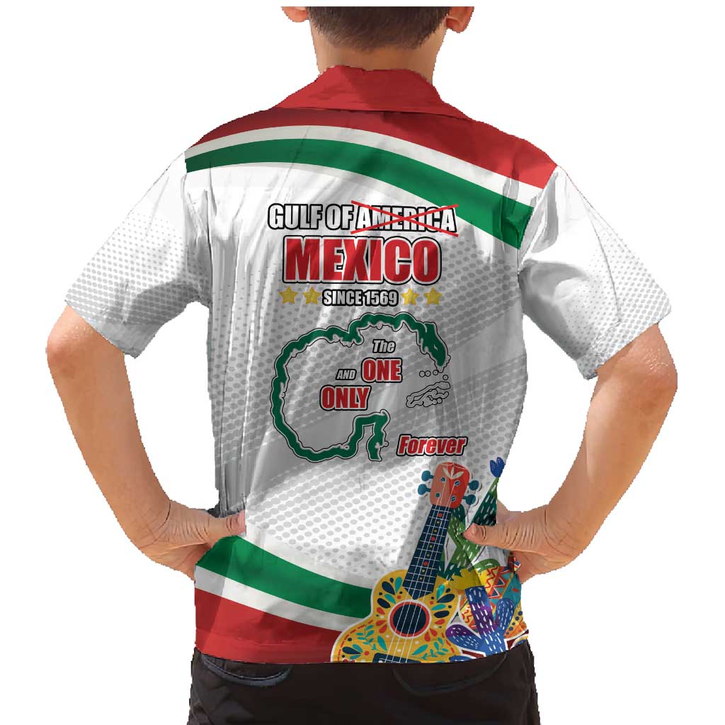 Gulf Of Mexico Since 1569 Family Matching Mermaid Dress and Hawaiian Shirt Golfo De Mexico The One and Only LT17