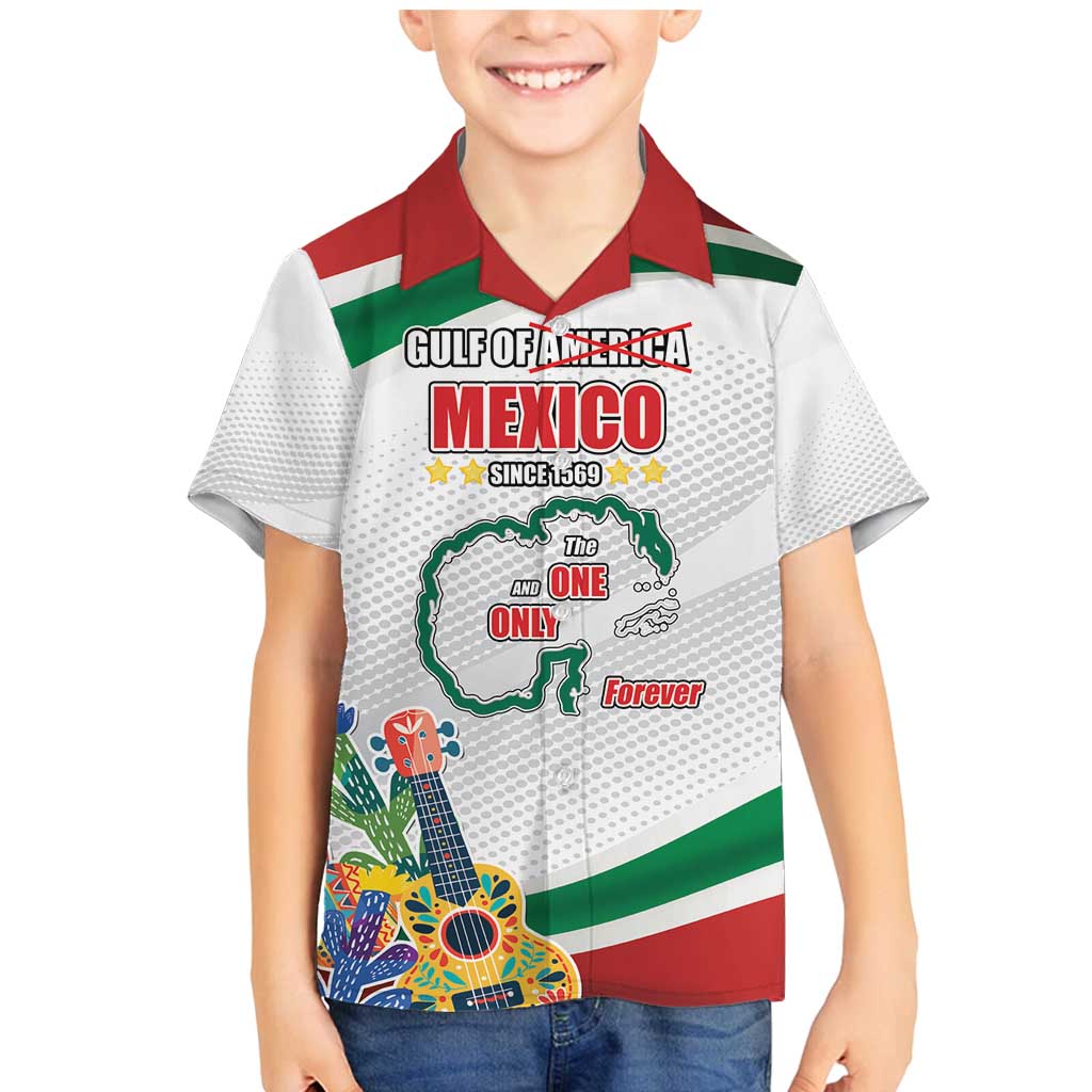 Gulf Of Mexico Since 1569 Family Matching Mermaid Dress and Hawaiian Shirt Golfo De Mexico The One and Only LT17