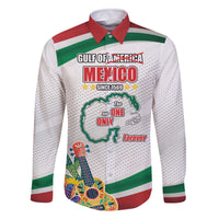 Gulf Of Mexico Since 1569 Family Matching Off The Shoulder Long Sleeve Dress and Hawaiian Shirt Golfo De Mexico The One and Only LT17