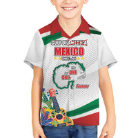 Gulf Of Mexico Since 1569 Family Matching Short Sleeve Bodycon Dress and Hawaiian Shirt Golfo De Mexico The One and Only LT17