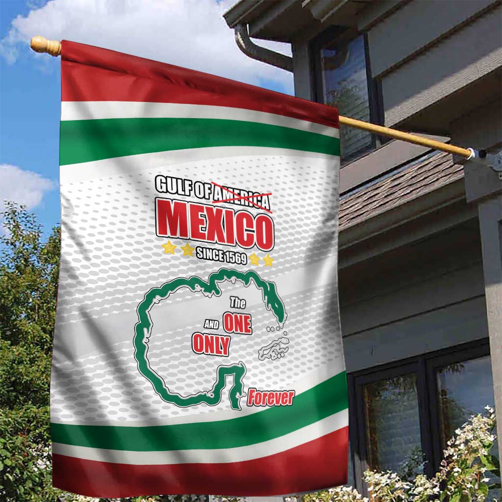Gulf Of Mexico Since 1569 Garden Flag Golfo De Mexico The One and Only