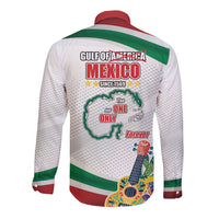 Gulf Of Mexico Since 1569 Long Sleeve Button Shirt Golfo De Mexico The One and Only LT17