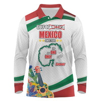 Gulf Of Mexico Since 1569 Long Sleeve Polo Shirt Golfo De Mexico The One and Only LT17