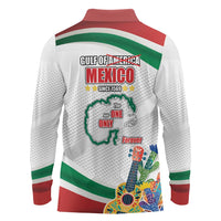 Gulf Of Mexico Since 1569 Long Sleeve Polo Shirt Golfo De Mexico The One and Only LT17