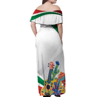 Gulf Of Mexico Since 1569 Off Shoulder Maxi Dress Golfo De Mexico The One and Only LT17