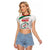 Gulf Of Mexico Since 1569 Raglan Cropped T Shirt Golfo De Mexico The One and Only LT17